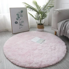 Fluffy Round Kids Shaggy Rug
