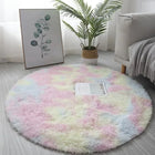 Fluffy Round Kids Shaggy Rug