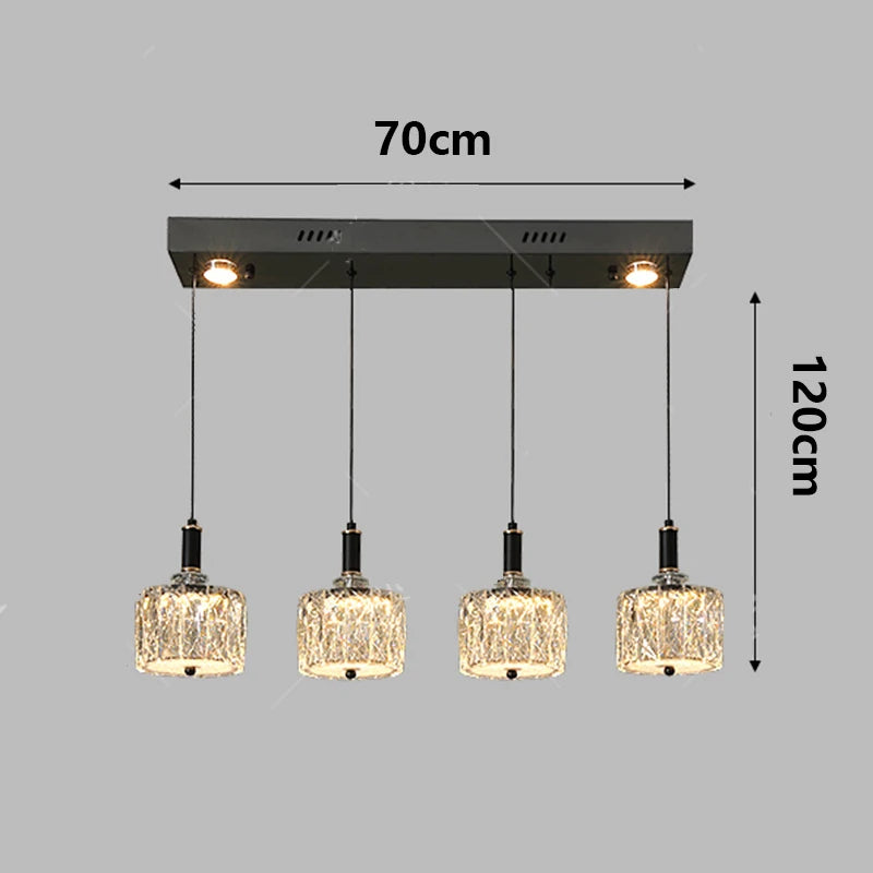 Modern LED Crystal Chandelier