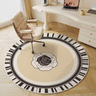 Non-Slip Round Play Area Rug