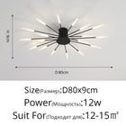 Firework LED Ceiling Chandelier