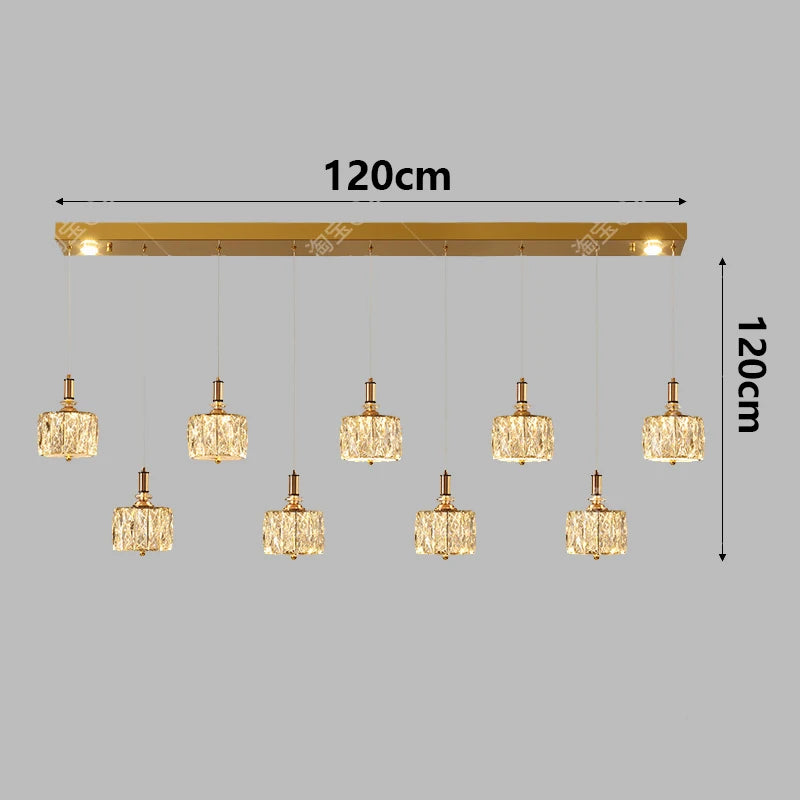 Modern LED Crystal Chandelier
