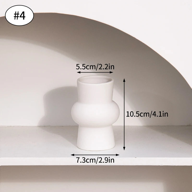 Handcrafted Ceramic Hydroponic Vase