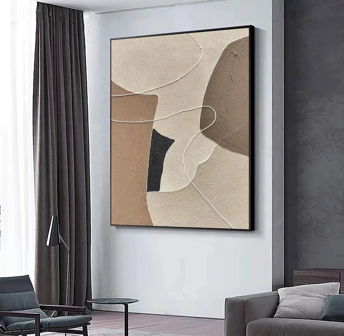 Handmade Textured Abstract Canvas