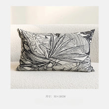 Embroidered Lumbar Pillow Cover