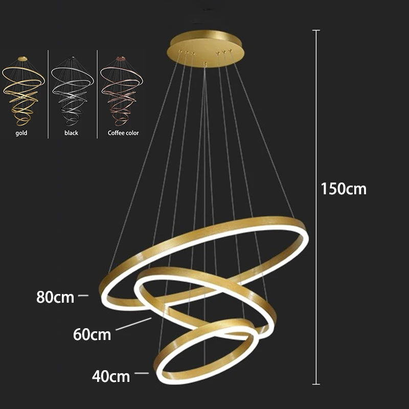 Nordic Crystal Pendant Light