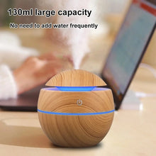 Ultrasonic Wood Aroma Humidifier