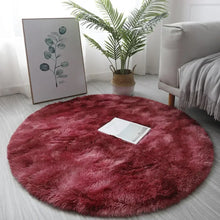 Fluffy Round Kids Shaggy Rug