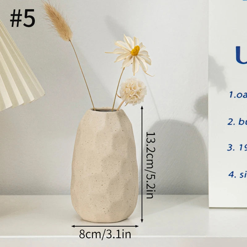 Handcrafted Ceramic Hydroponic Vase