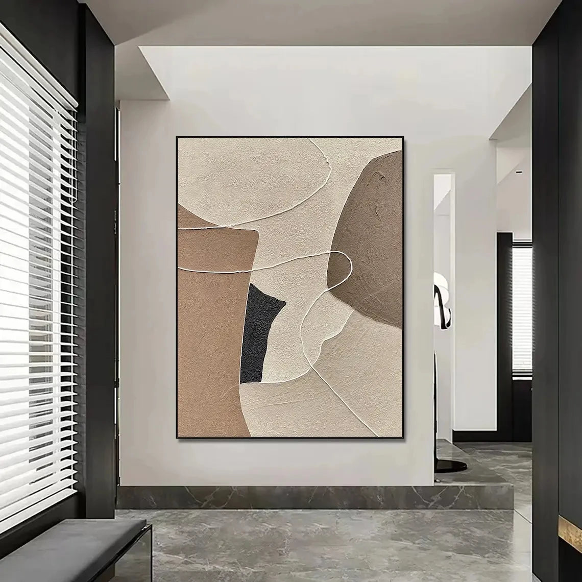 Handmade Textured Abstract Canvas