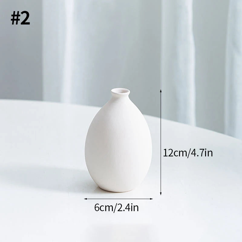 Handcrafted Ceramic Hydroponic Vase