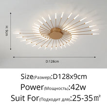 Firework LED Ceiling Chandelier