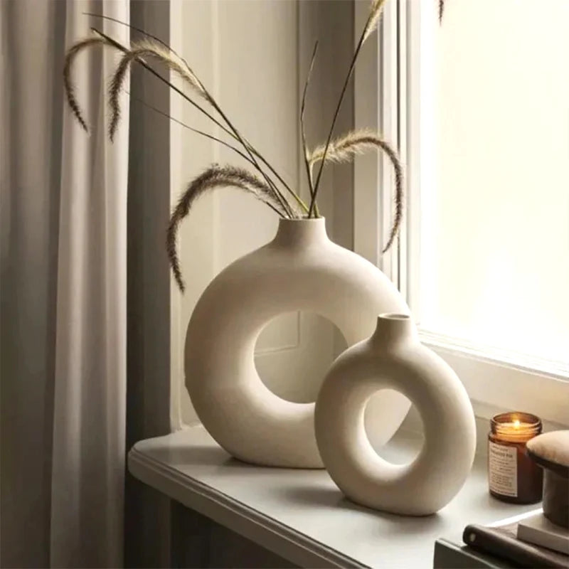 Handcrafted Ceramic Hydroponic Vase