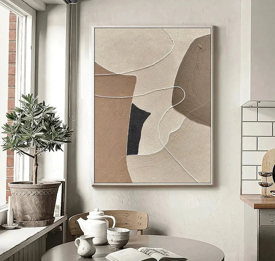 Handmade Textured Abstract Canvas