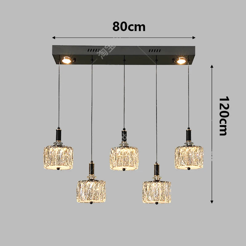 Modern LED Crystal Chandelier