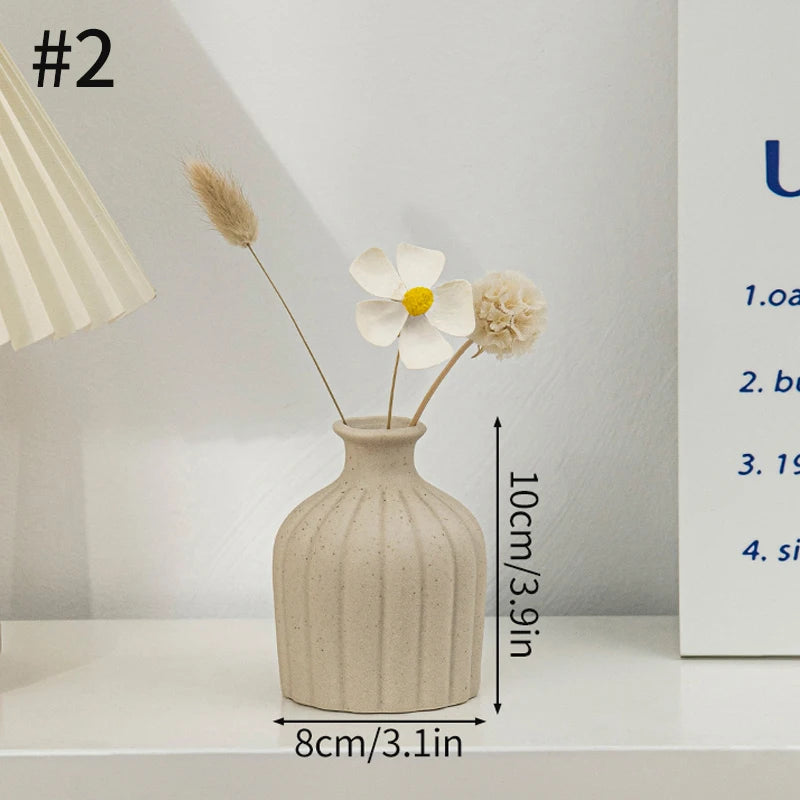 Handcrafted Ceramic Hydroponic Vase