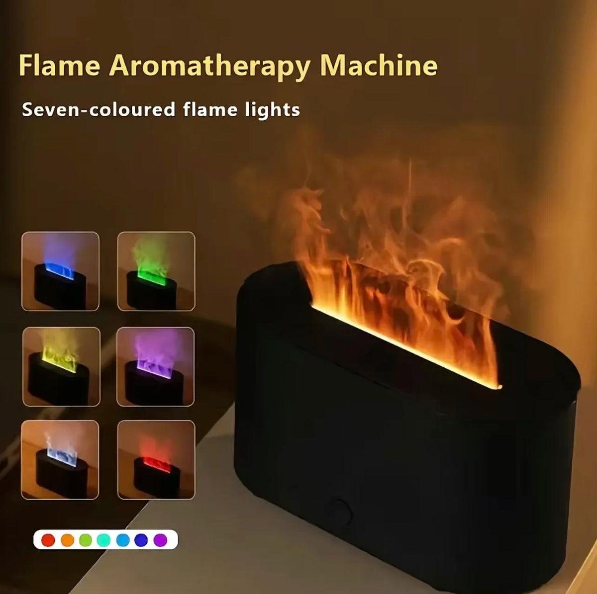 Flame LED Aroma Diffuser