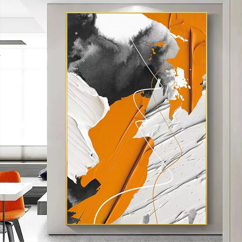 Handmade Textured Abstract Canvas