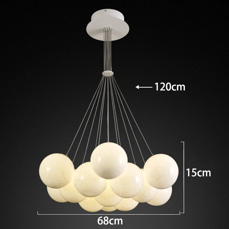 Nordic Crystal Ceiling Lamp