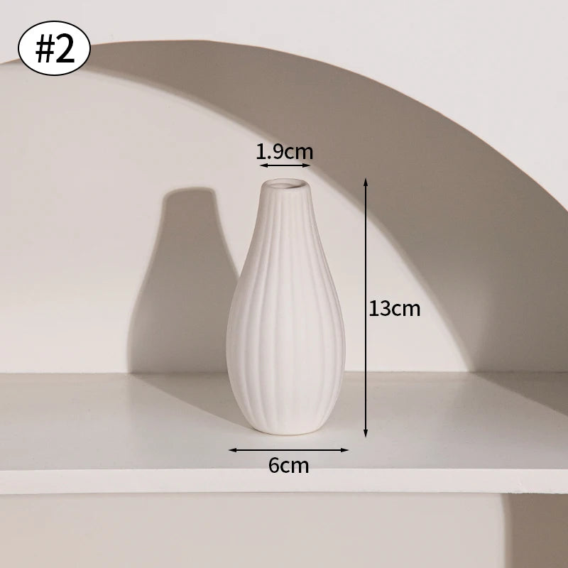 Handcrafted Ceramic Hydroponic Vase