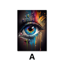 Eye Feature HD Canvas Print