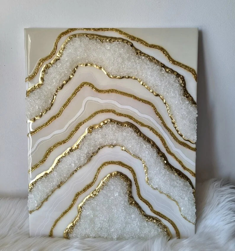 Crystal Resin Wall Art
