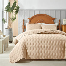 Soft Quilted Coverlet Set