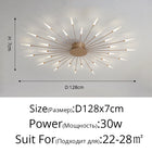 Firework LED Ceiling Chandelier