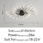 Firework LED Ceiling Chandelier