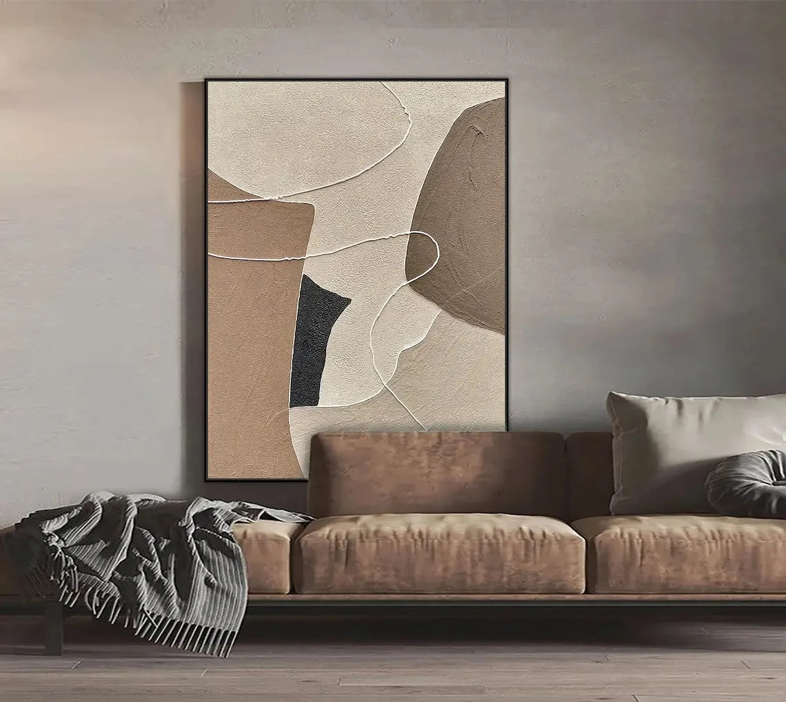 Handmade Textured Abstract Canvas
