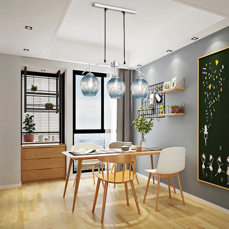 Nordic Glass Bubble Chandelier