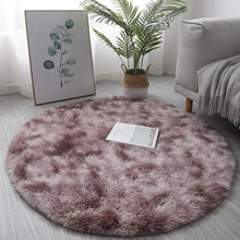Fluffy Round Kids Shaggy Rug