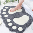 Foot-Shaped Memory Foam Bath Mat