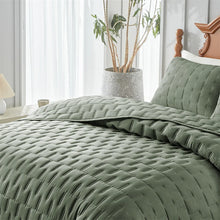 Soft Quilted Coverlet Set